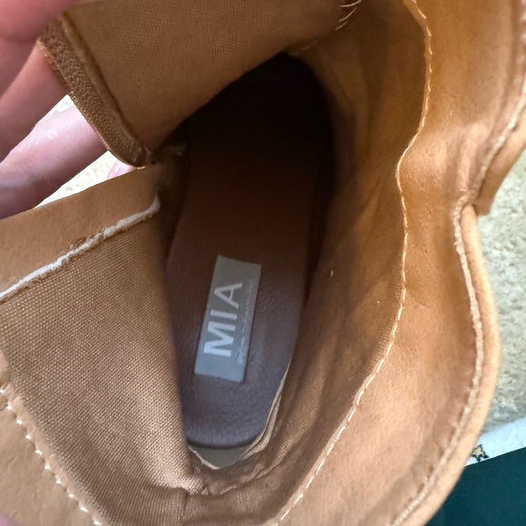 MIA cognac brown boots - worn ONCE! - Picture 4 of 5